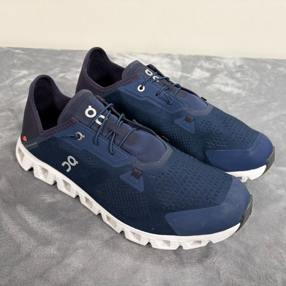 On Cloud 5 Coast Running Shoes Mens 11 Navy Blue Denim Midnight Sneakers